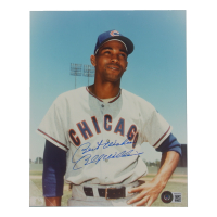 Billy Williams Signed Cubs 8x10 Photo Inscribed "Best Wishes" (Beckett) at PristineAuction.com