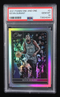 Kevin Durant 2021-22 Panini One and One #2 #78/99 (PSA 10) at PristineAuction.com