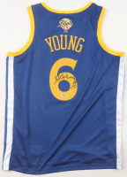 Nick Young Signed Warriors Nike Authentic Jersey Inscribed "Swaggy P" (PSA) at PristineAuction.com
