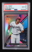 Juan Soto 2021 Finest Rose Gold Refractors #7 #29/75 (PSA 10) at PristineAuction.com