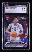 Cooper Flagg 2025 Bowman U Now #95 RC (CGC 10) at PristineAuction.com