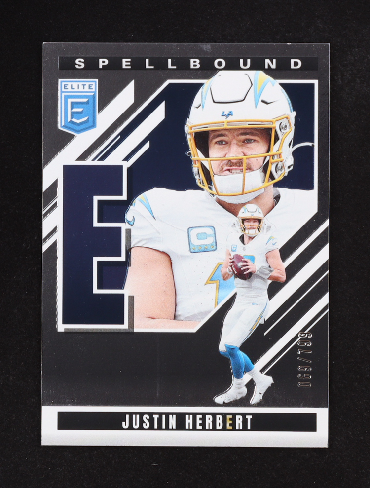 Justin Herbert 2025 Elite Spellbound #38 #069/799 at PristineAuction.com Justin Herbert 2025 Elite Spellbound #38 #069/799 at PristineAuction.com
