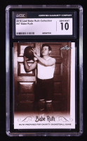 Babe Ruth 2016 Leaf Babe Ruth Collection #47 (CGC 10) at PristineAuction.com