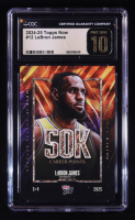 Lebron James 2024-25 Topps Now #12 (CGC Pristine 10) at PristineAuction.com