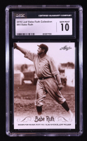 Babe Ruth 2016 Leaf Babe Ruth Collection #45 (CGC 10) at PristineAuction.com