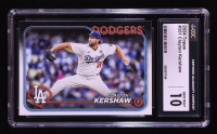 Clayton Kershaw 2024 Topps #351 (CGC 10) at PristineAuction.com