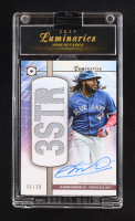 Vladimir Guerrero Jr. 2024 Topps Luminaries Home Run Streaks Autograph Relics #HRKARVG #1/25 at PristineAuction.com