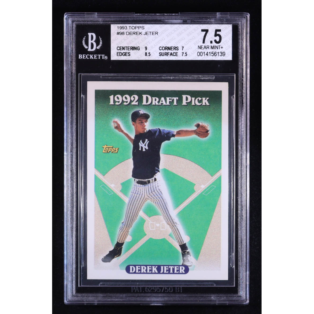 Derek Jeter 1993 Topps #98 RC (BGS 7.5) at PristineAuction.com
