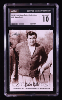 Babe Ruth 2016 Leaf Babe Ruth Collection #8 (CGC 10) at PristineAuction.com