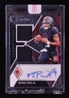 Michael Penix Jr. 2024 Panini Phoenix Rising Rookies Dual Patch Autographs #2 EXCH RC #023/149 at PristineAuction.com