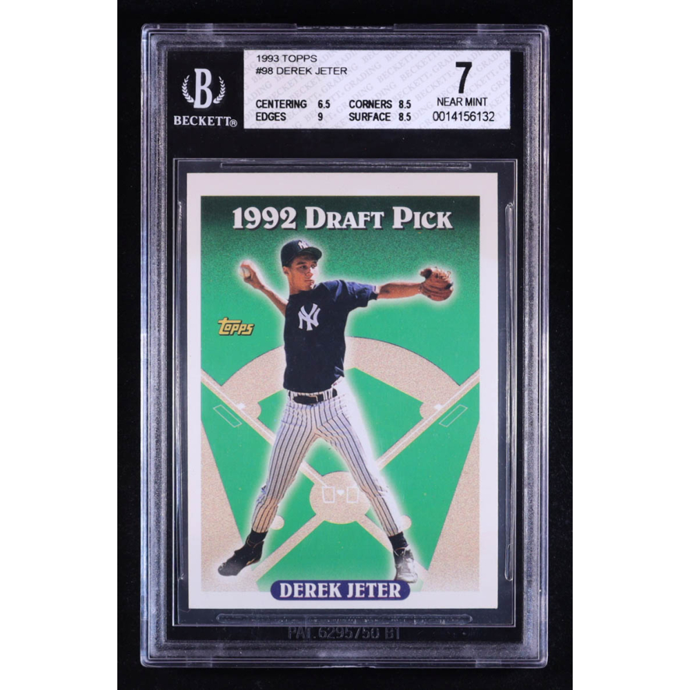 Derek Jeter 1993 Topps #98 RC (BGS 7) at PristineAuction.com
