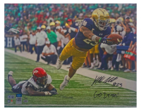 Kyren Williams Signed LE Notre Dame Fighting Irish 16x20 Photo Inscribed "Go Irish!" (Beckett) at PristineAuction.com
