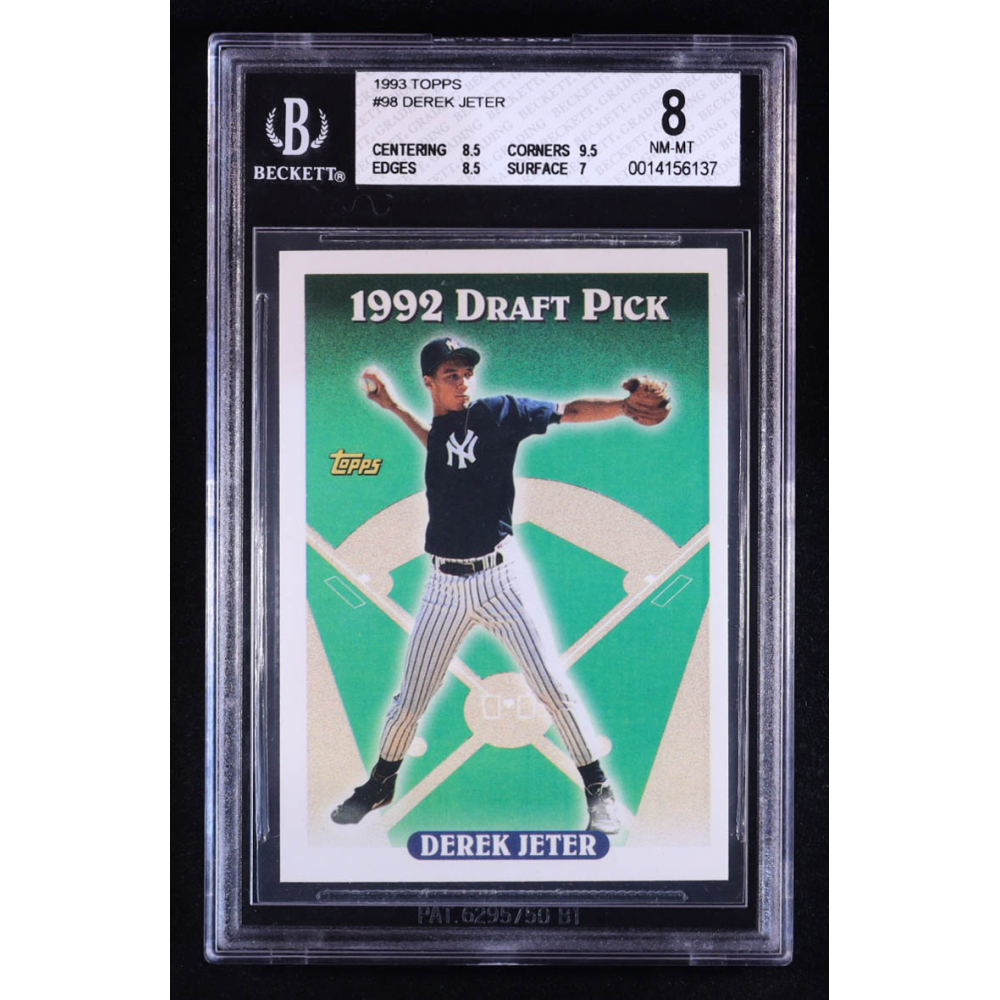 Derek Jeter 1993 Topps #98 RC (BGS 8) at PristineAuction.com
