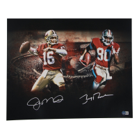 Joe Montana & Jerry Rice Signed 49ers 16x20 Photo (Beckett) at PristineAuction.com