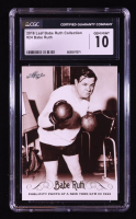 Babe Ruth 2016 Leaf Babe Ruth Collection #24 (CGC 10) at PristineAuction.com