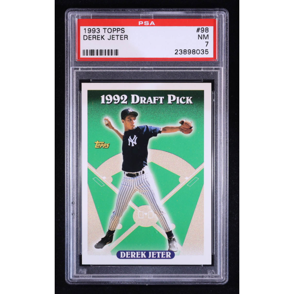 Derek Jeter 1993 Topps #98 RC (PSA 7) at PristineAuction.com