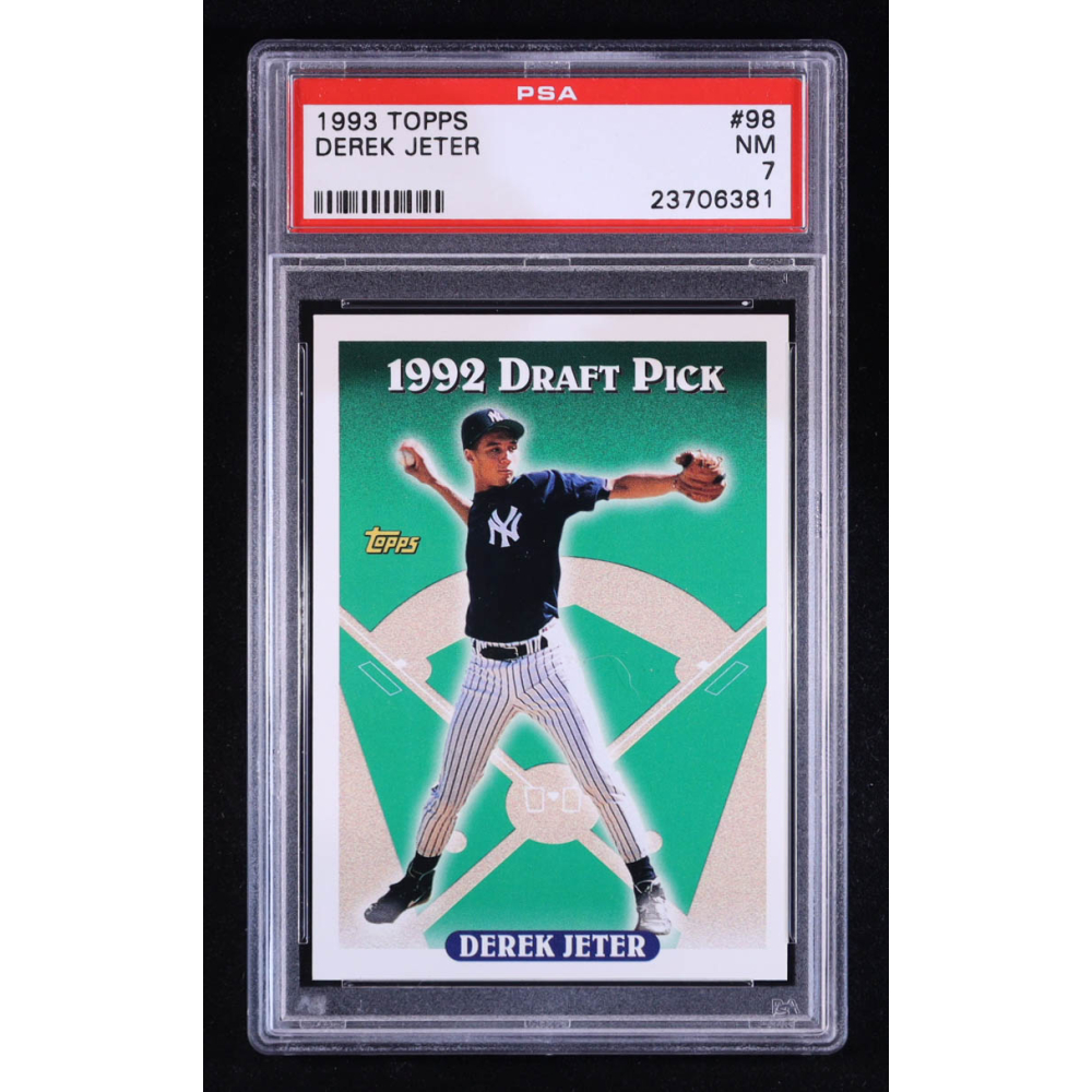 Derek Jeter 1993 Topps #98 RC (PSA 7) at PristineAuction.com