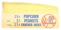 Vintage 1960's Yankees Popcorn, Peanuts & Cracker Jacks Vendor Hat at PristineAuction.com