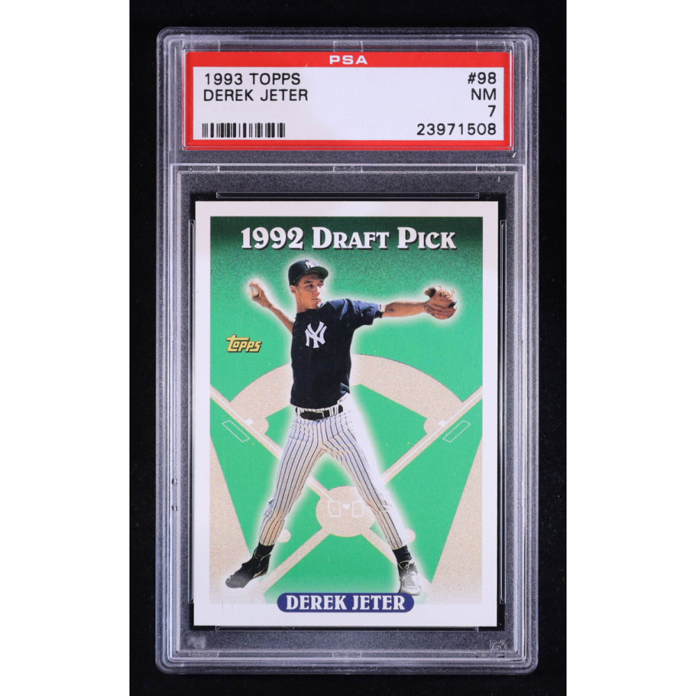 Derek Jeter 1993 Topps #98 RC (PSA 7) at PristineAuction.com