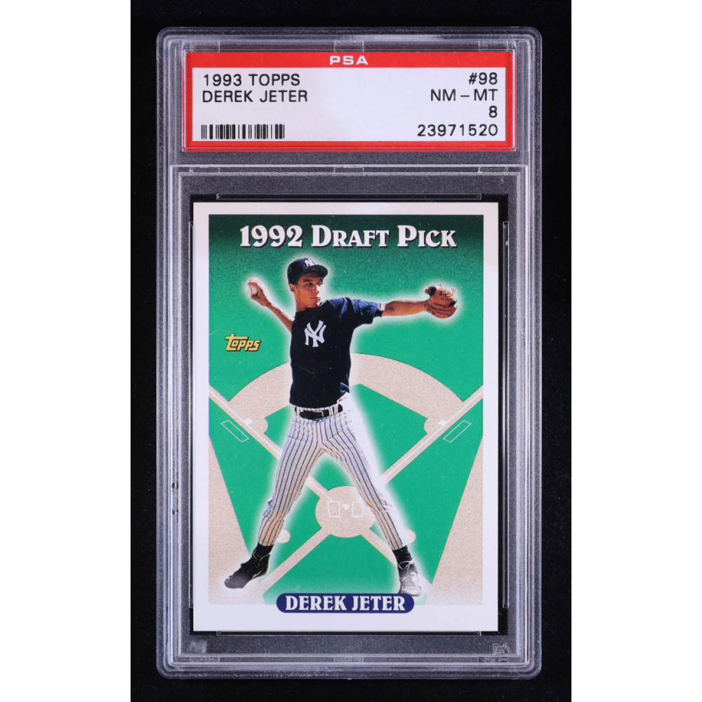 Derek Jeter 1993 Topps #98 RC (PSA 8) at PristineAuction.com