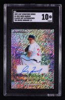 Greg Maddux 2025 Leaf Signature Series Classic Art Autographed The House Shimmer #CAGM1 #1/1 (SGC 10) at PristineAuction.com