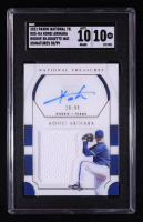 Kohei Arihara 2021 Panini National Treasures Rookie Silhouette Materials Signatures #RSSKA #30/99 (SGC 10 | Auto 10) at PristineAuction.com