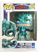 Jude Law Signed "Captain Marvel" #429 Yon-Rogg Funko Pop! Vinyl Figure (ACOA) at PristineAuction.com