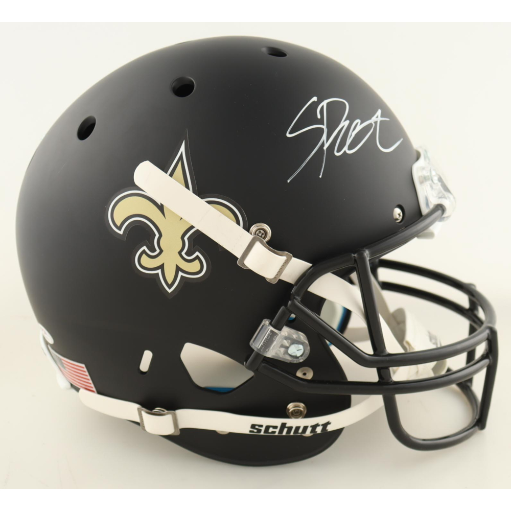 Spencer Rattler Signed Saints Full-Size Helmet (PSA) at PristineAuction.com