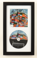 Thom Yorke & Jonny Greenwood Signed Radiohead "Hail To The Thief" Custom Framed CD Display (PSA) at PristineAuction.com