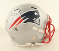 Tom Brady Signed Patriots Full-Size Authentic On-Field Speed Helmet (Fanatics & GOAT) at PristineAuction.com