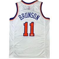 Jalen Brunson Signed Knicks Nike Authentic Jersey (JSA) at PristineAuction.com