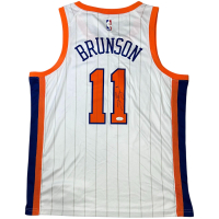 Jalen Brunson Signed Knicks Nike Authentic Jersey (JSA) at PristineAuction.com