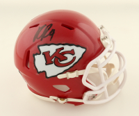 Rashee Rice Signed Chiefs Speed Mini Helmet (Beckett) at PristineAuction.com