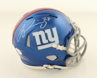 Jason Pinnock Signed Giants Speed Mini Helmet (JSA) at PristineAuction.com