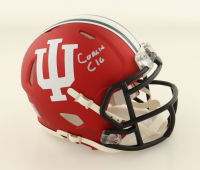 Curt Cignetti Signed Indiana Hoosiers Speed Mini Helmet (JSA) at PristineAuction.com