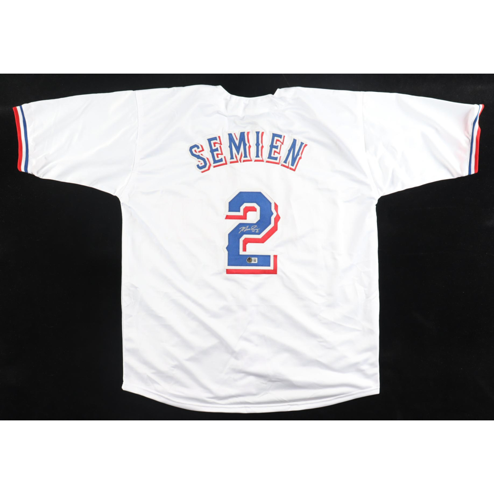 Marcus Semien Signed Jersey (Beckett) at PristineAuction.com
