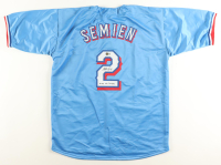 Marcus Semien Signed Jersey Inscribed "2023 WS Champs" (Beckett) at PristineAuction.com