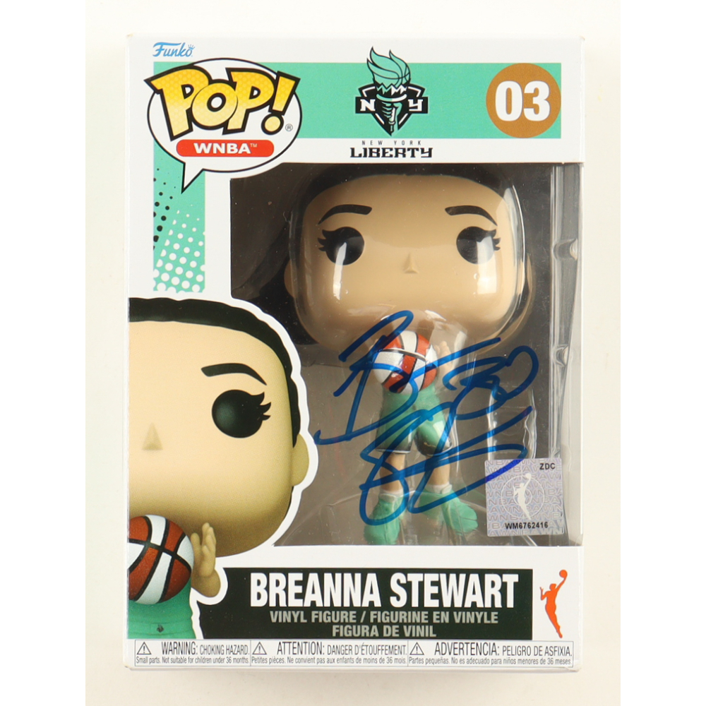 Breanna Stewart Signed Liberty #03 Funko Pop! Vinyl Figure (JSA) at PristineAuction.com