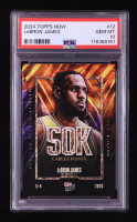 LeBron James 2024-25 Topps Now #12 (PSA 10) at PristineAuction.com
