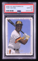 Tony Gwynn 2008 UD Masterpieces #75 (PSA 10) at PristineAuction.com