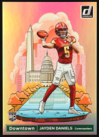 Jayden Daniels 2024 Donruss Downtown! Oversize #16 RC at PristineAuction.com