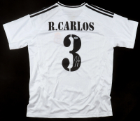 Roberto Carlos Signed Real Madrid Adidas Authentic Jersey (PSA) at PristineAuction.com