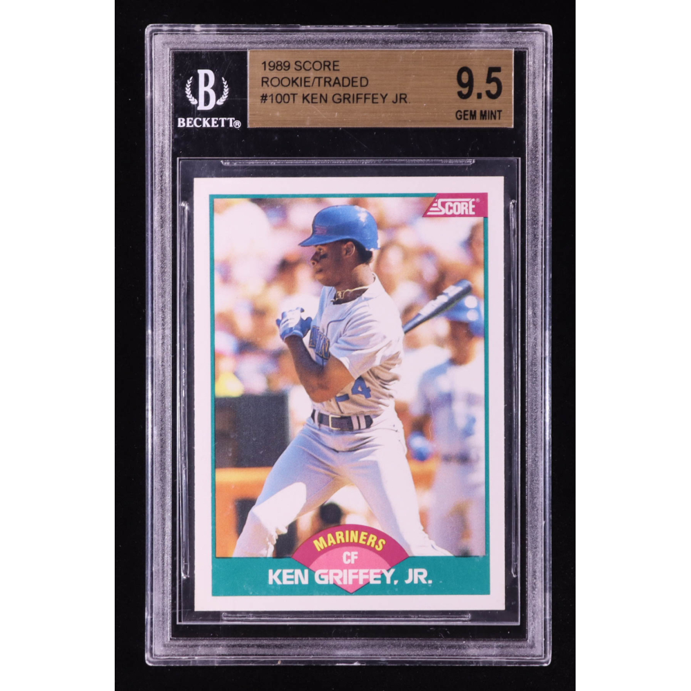 Ken Griffey Jr. 1989 Score Traded #100T RC (BGS 9.5) at PristineAuction.com