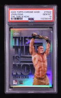 John Cena 2025 Topps Chrome WWE The Time Is Now #TIN22 (PSA 10) at PristineAuction.com