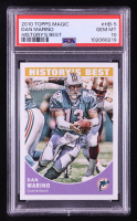 Dan Marino 2010 Topps Magic History's Best #HB5 (PSA 10) at PristineAuction.com