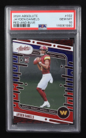 Jayden Daniels 2024 Absolute Red and Blue #102 RC (PSA 10) at PristineAuction.com