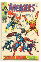 1968 "The Avengers" Issue #58 Marvel Comic Book at PristineAuction.com