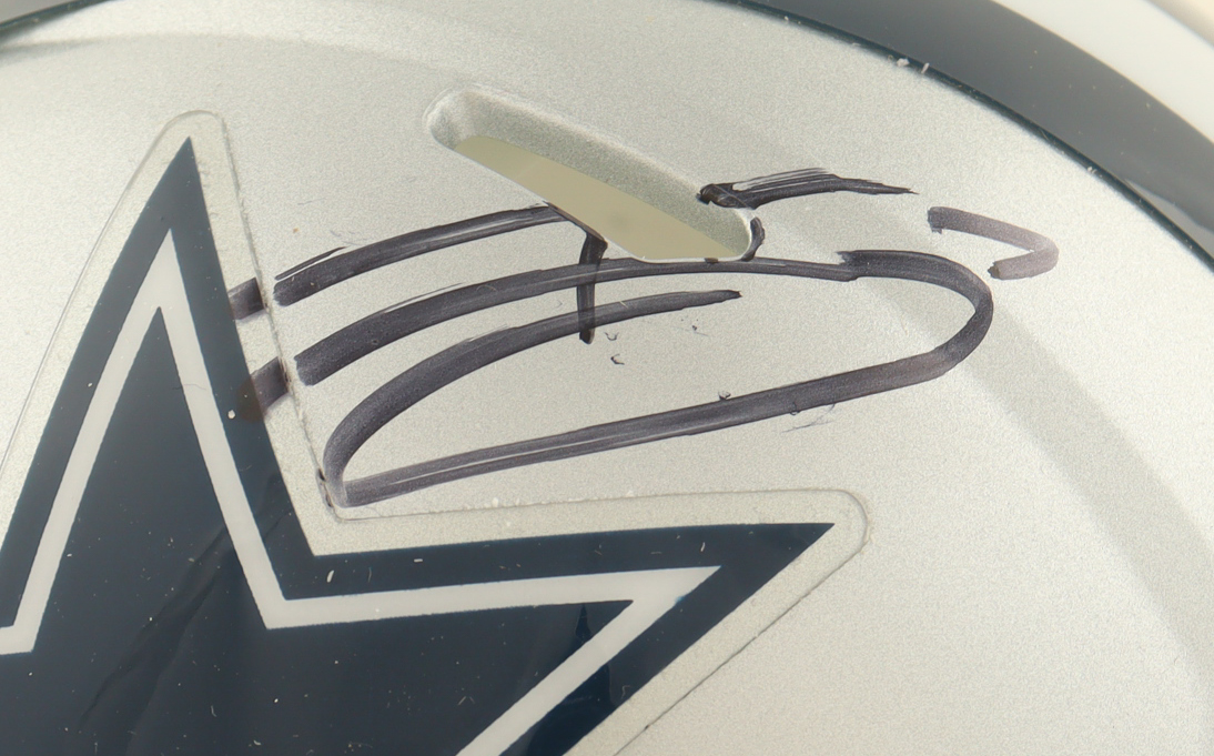 Trevon Diggs Signed Cowboys Speed Mini Helmet (JSA & PIA) at PristineAuction.com Trevon Diggs Signed Cowboys Speed Mini Helmet (JSA & PIA) at PristineAuction.com