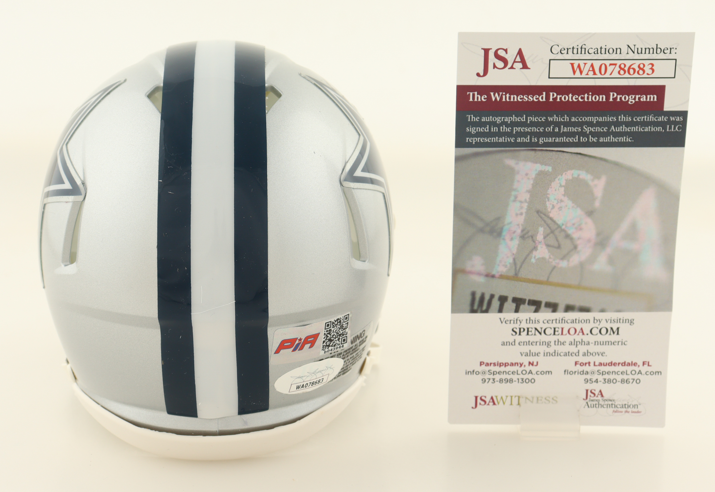 Trevon Diggs Signed Cowboys Speed Mini Helmet (JSA & PIA) at PristineAuction.com Trevon Diggs Signed Cowboys Speed Mini Helmet (JSA & PIA) at PristineAuction.com