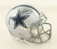 Trevon Diggs Signed Cowboys Speed Mini Helmet (JSA & PIA) at PristineAuction.com